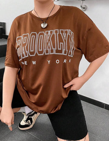 "Effortless Sophistication: Oversized T-Shirt"