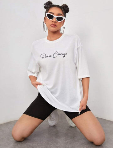 "Urban Comfort: Oversized Streetwear Tees"
