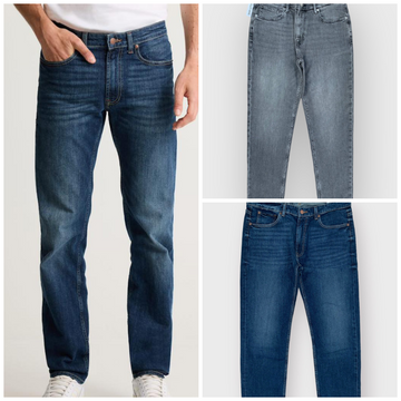Pack of 3 Men's Regular Fit Stretch Jeans