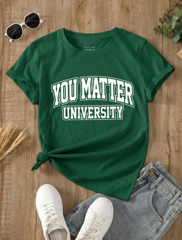 "Urban Chic: Stylish Street Wear Tees for Girls"
