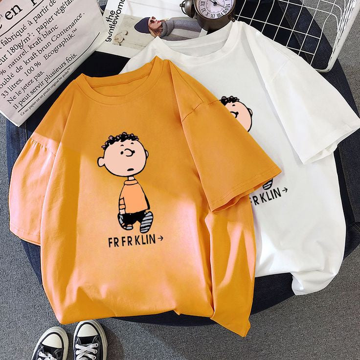 Freklin Graphic Drop Shoulder oversized T-shirt