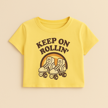 Women’s Keep on Rollin’ Crop Top
