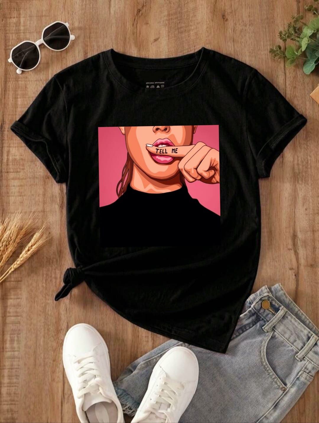 "Trendy Summer Cotton T-Shirt For Women"