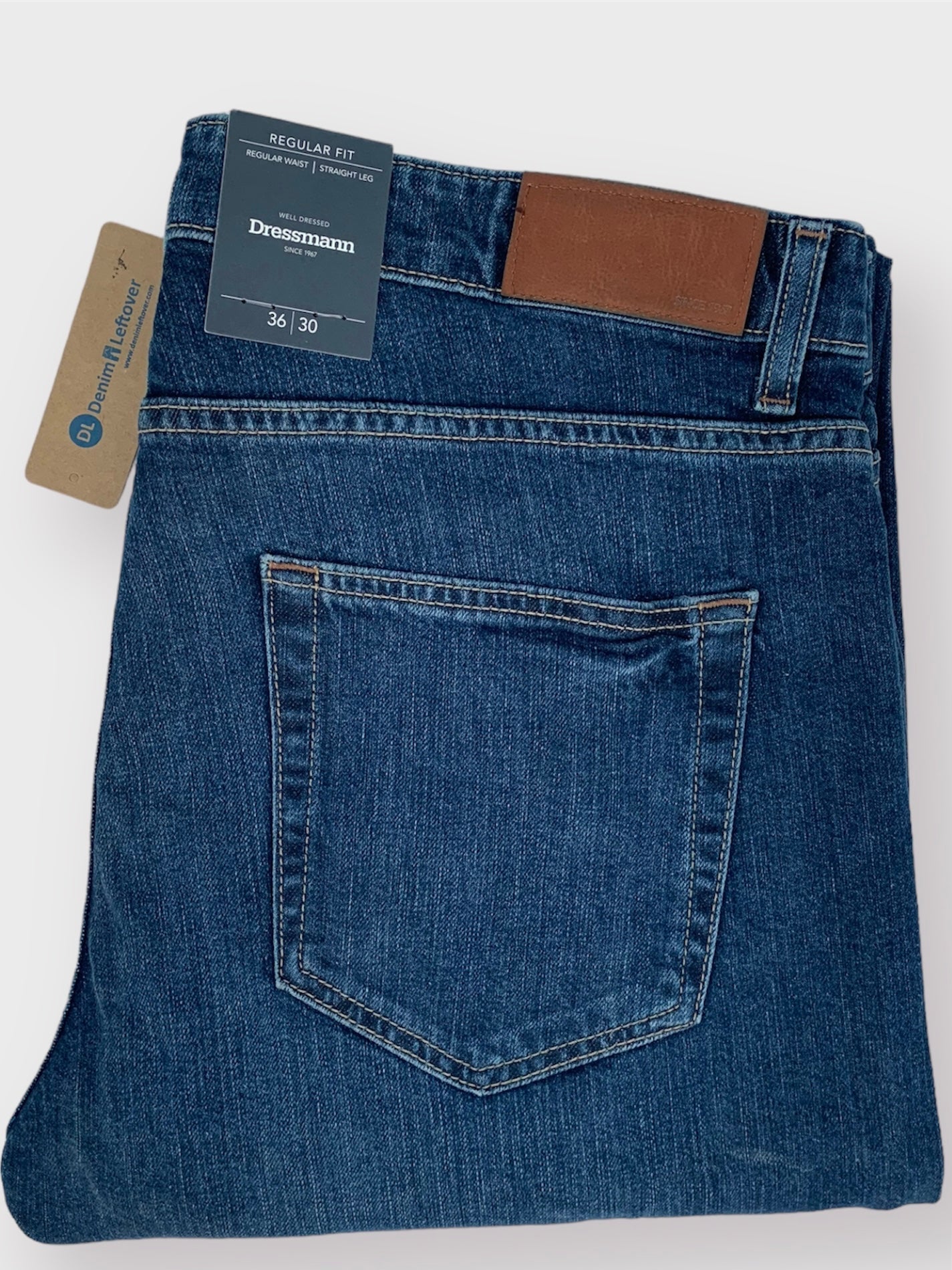 Pack of 2 Men's Regular Fit Stretch Jeans