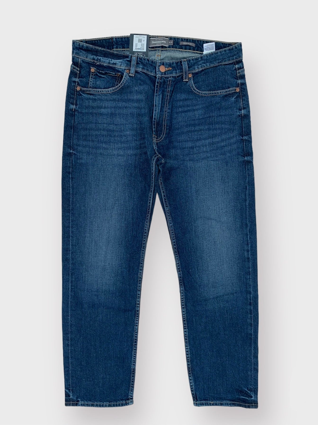 Pack of 2 Men's Regular Fit Stretch Jeans