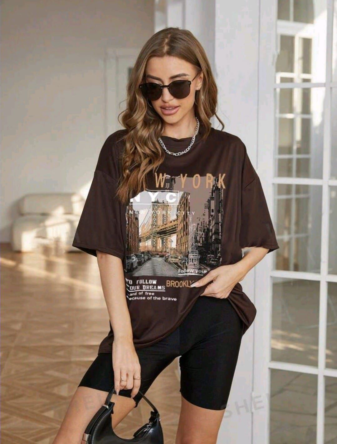 "Relaxed Elegance: Women's Oversized Tee"