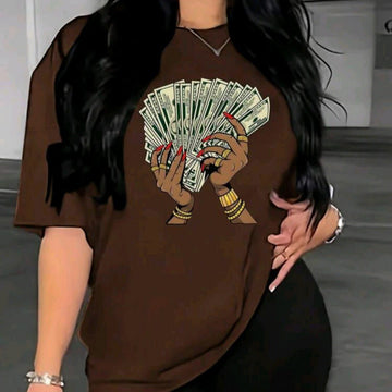 "Versatile Comfort: Women's Oversized Tee"
