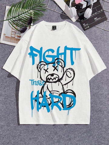 "Urban Comfort: Oversized Streetwear Tees"