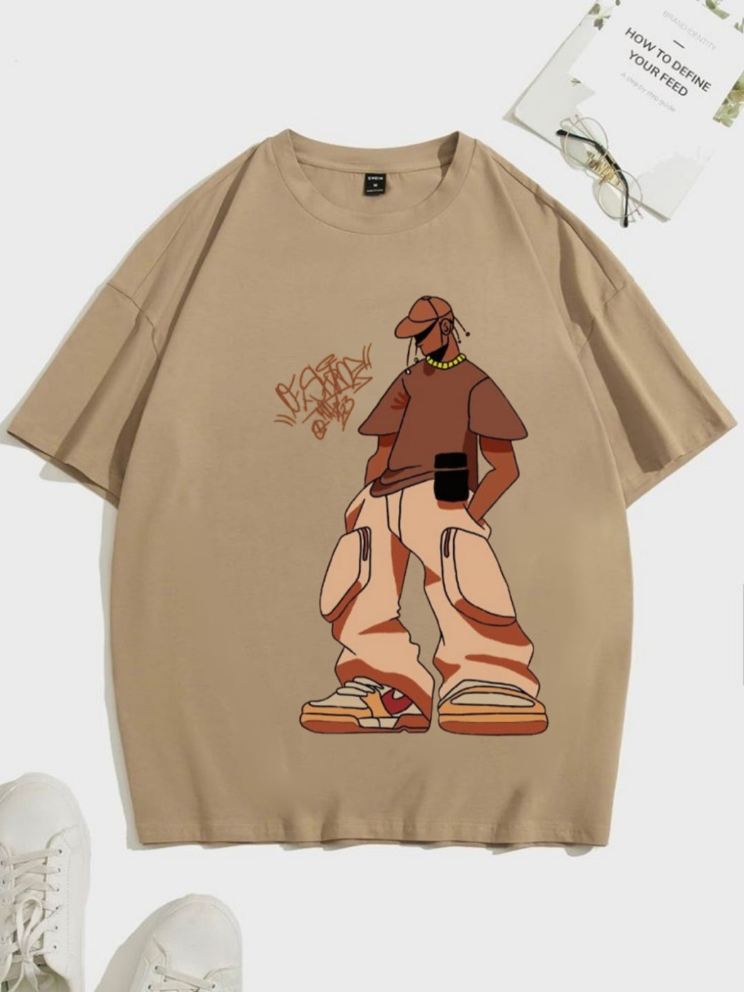 "Effortless Style: Oversized T-Shirt Edition"