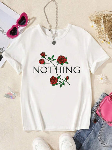 "Trendy Casual Tees for Girls - Comfort Meets Style!"