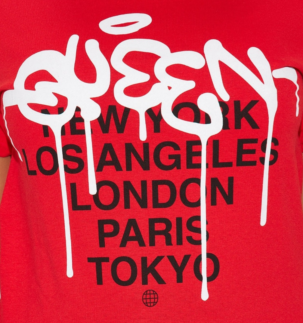 "Urban Chic: Stylish Street Wear Tees for Girls