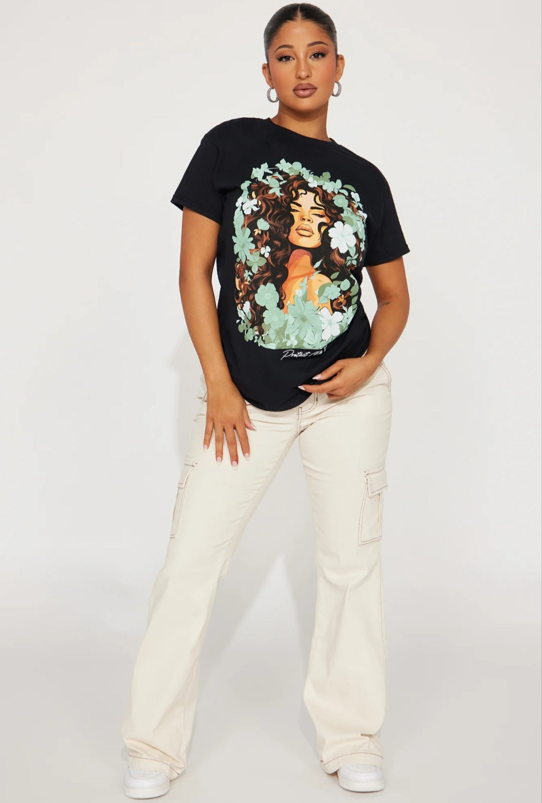 "Urban Chic: Stylish Street Wear Tees for Girls"