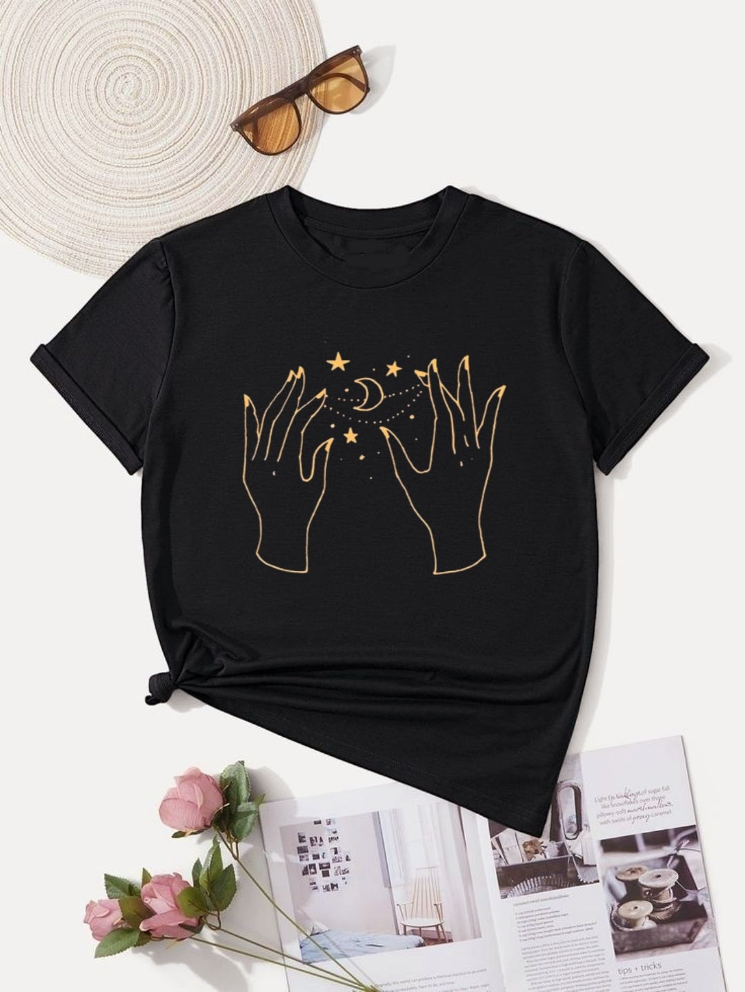 "Urban Chic: Stylish Street Wear Tees for Girls"