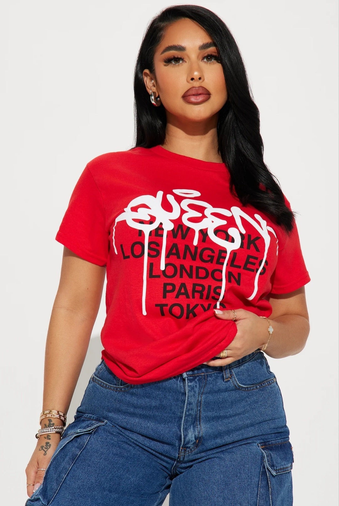 "Urban Chic: Stylish Street Wear Tees for Girls