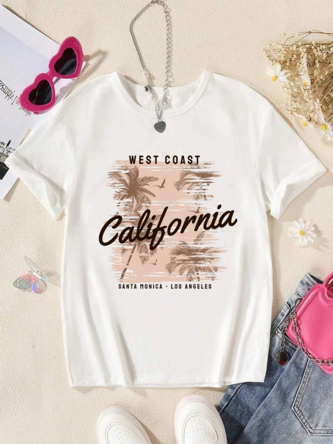 "Trendy Casual Tees for Girls - Comfort Meets Style!"