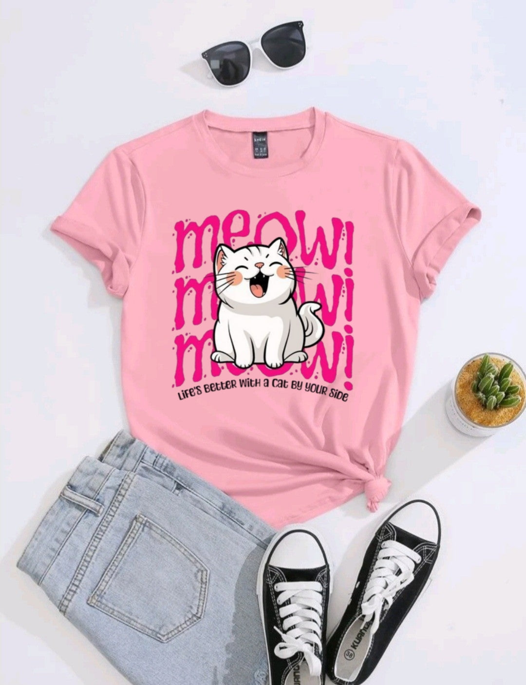 "Urban Chic: Stylish Street Wear Tees for Girls"