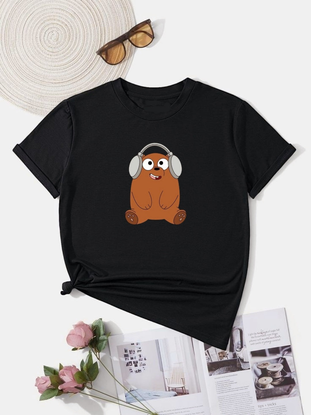 "Urban Chic: Stylish Street Wear Tees for Girls"